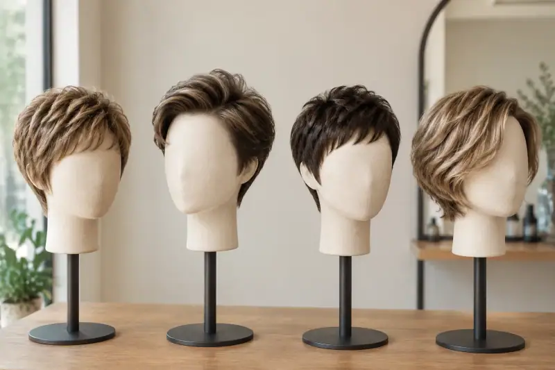 Soft pixie, uzun pixie, gamine pixie ve bixie kesimlerinin sergilendiği saç modelleri